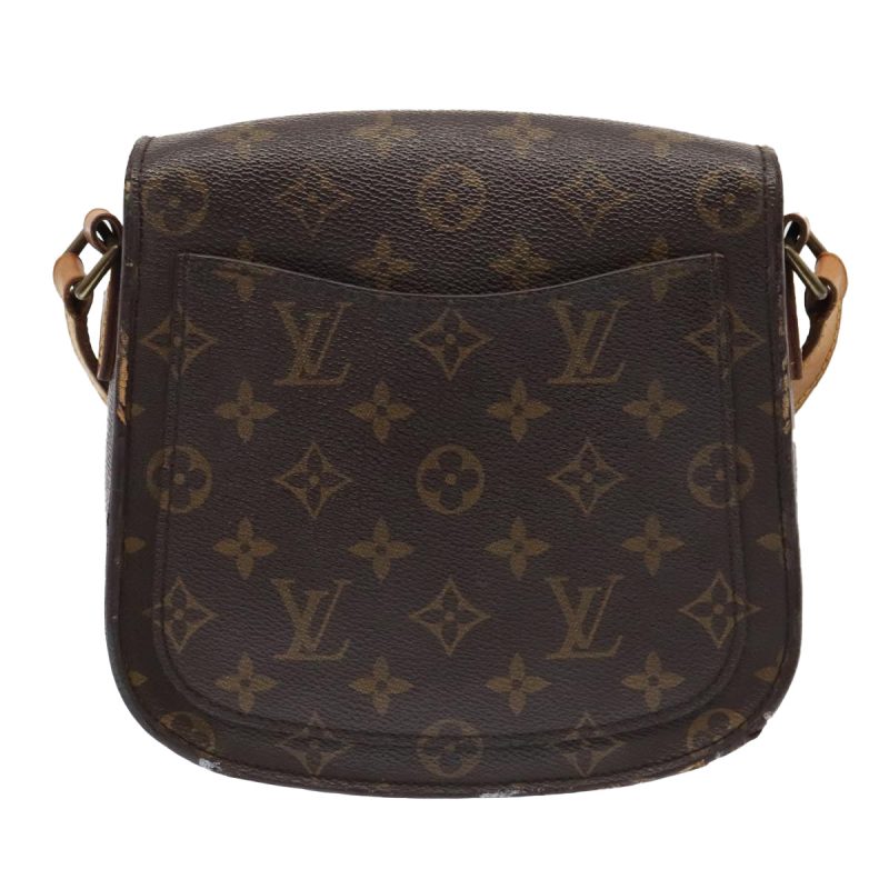 Louis Vuitton Monogram Saint Cloud MM Shoulder Bag M51243  89944 - Image 2
