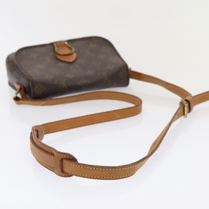 Louis Vuitton Monogram Saint Cloud MM Shoulder Bag M51243  89944 - Image 6