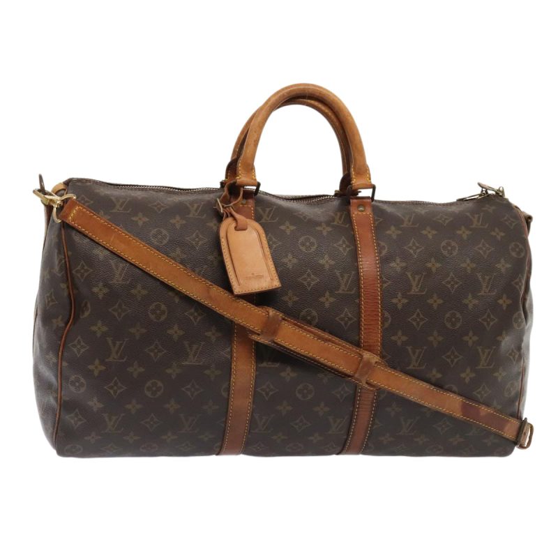Louis Vuitton Monogram Keepall Bandouliere 50 Boston Bag M41416  89964