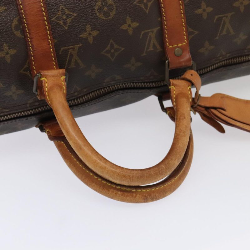 Louis Vuitton Monogram Keepall Bandouliere 50 Boston Bag M41416  89964 - Image 6