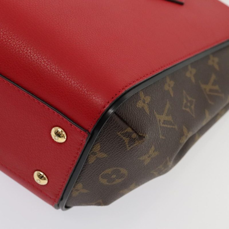 Louis Vuitton Monogram Kimono PM Hand Bag Red M41856  89974SA - Image 8