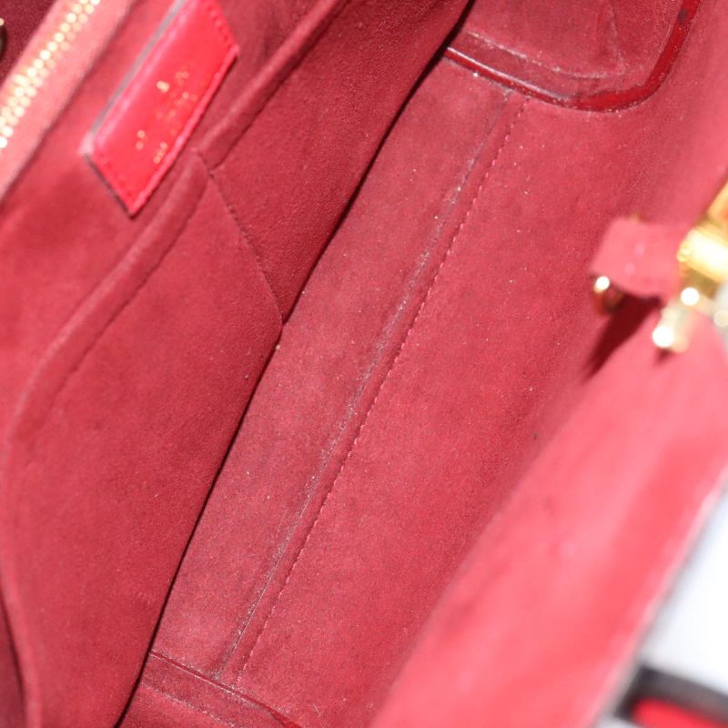 Louis Vuitton Monogram Kimono PM Hand Bag Red M41856  89974SA - Image 10