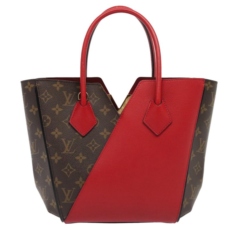Louis Vuitton Monogram Kimono PM Hand Bag Red M41856  89974SA - Image 2