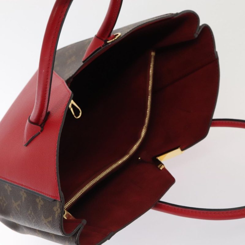 Louis Vuitton Monogram Kimono PM Hand Bag Red M41856  89974SA - Image 6