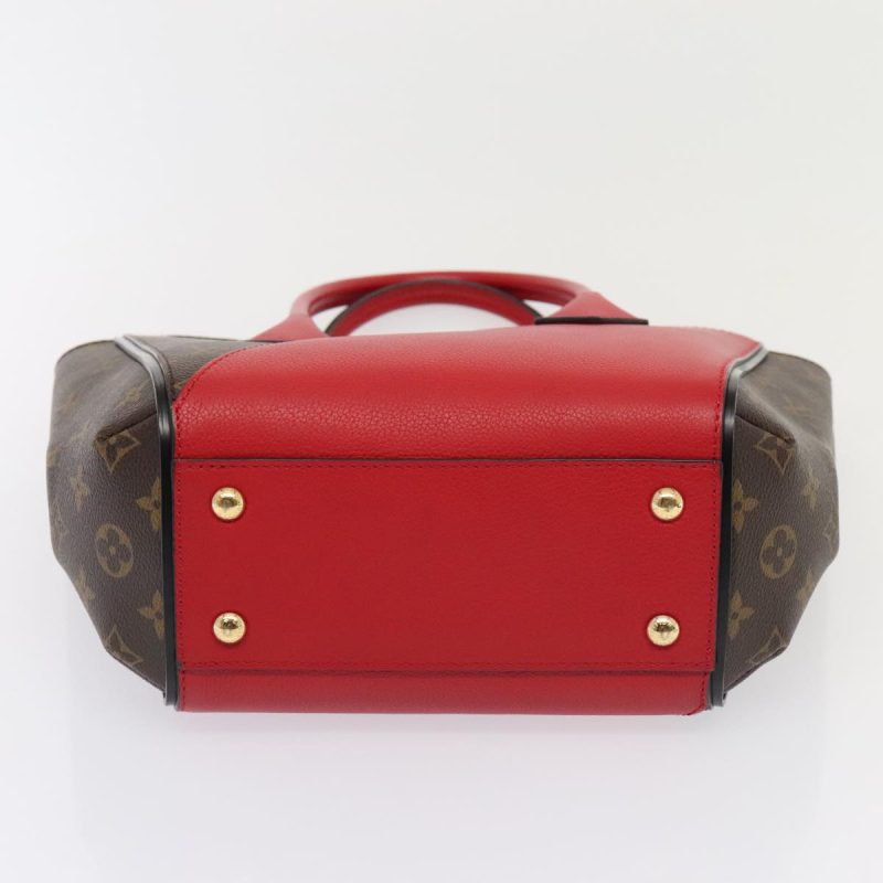 Louis Vuitton Monogram Kimono PM Hand Bag Red M41856  89974SA - Image 5