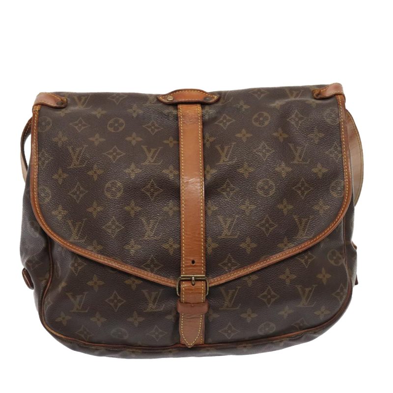 Louis Vuitton Monogram Saumur 35 Shoulder Bag M42254  89975 - Image 2