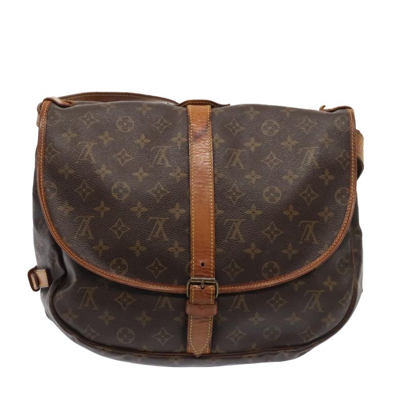 Louis Vuitton Monogram Saumur 35 Shoulder Bag M42254  89975 - Image 3