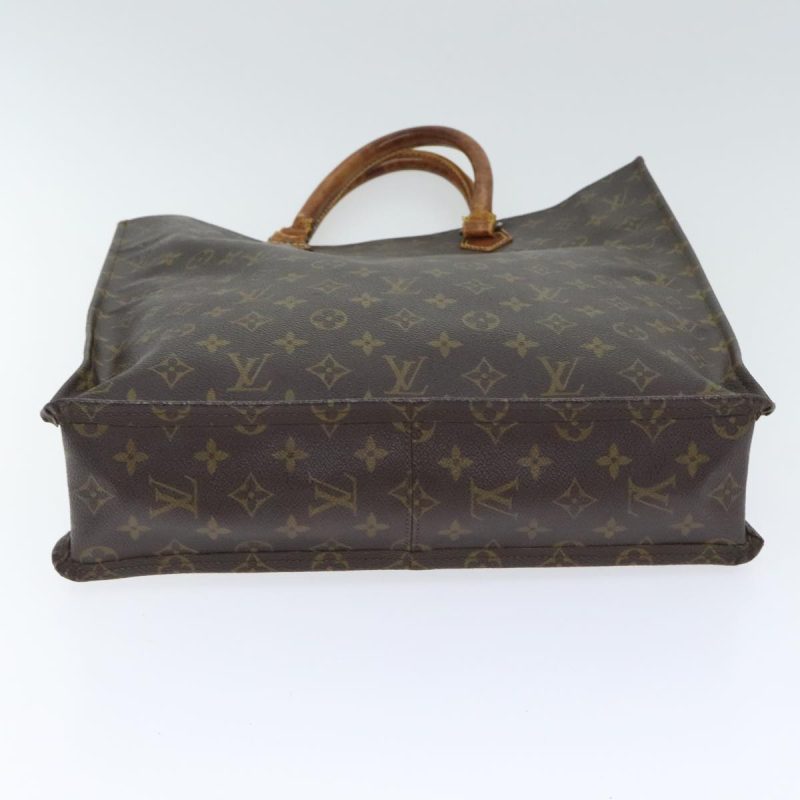 Louis Vuitton Monogram Sac Plat Hand Bag M51140  89983 - Image 5