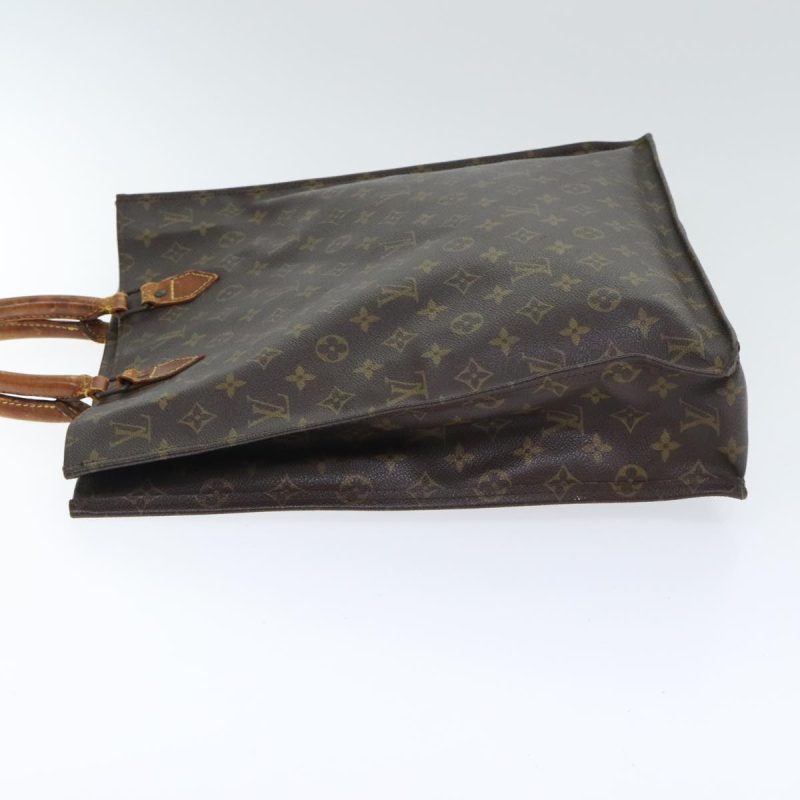 Louis Vuitton Monogram Sac Plat Hand Bag M51140  89983 - Image 4