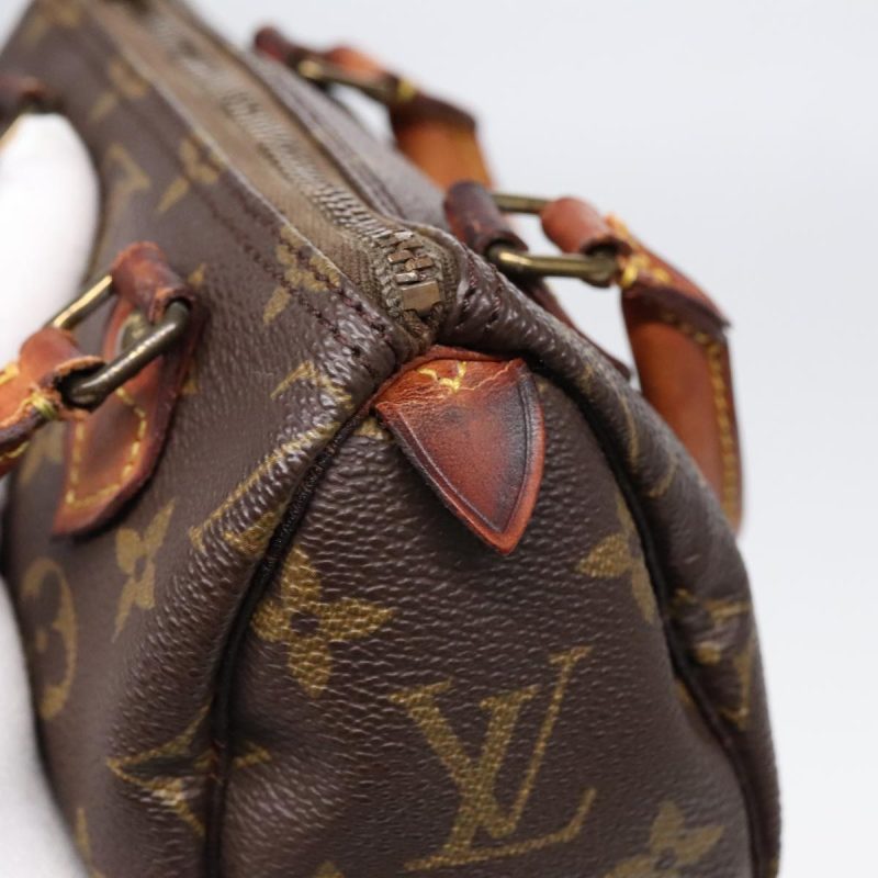 Louis Vuitton Monogram Mini Speedy Hand Bag M41534  90029 - Image 10