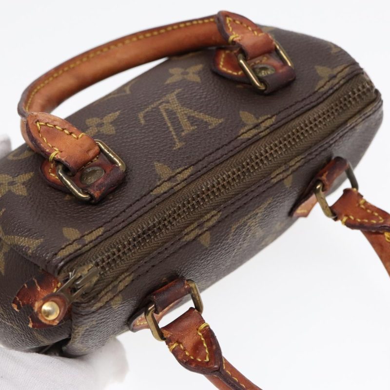 Louis Vuitton Monogram Mini Speedy Hand Bag M41534  90029 - Image 6