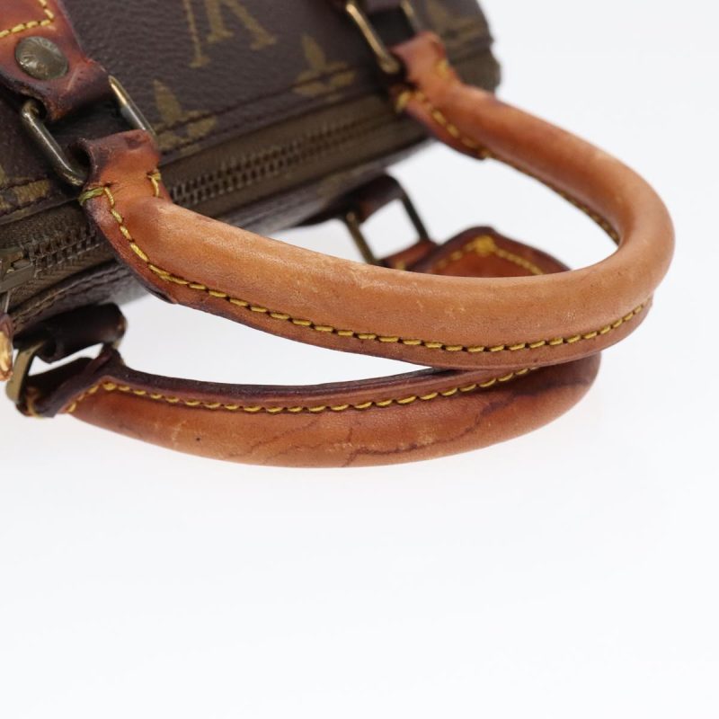 Louis Vuitton Monogram Mini Speedy Hand Bag M41534  90029 - Image 7