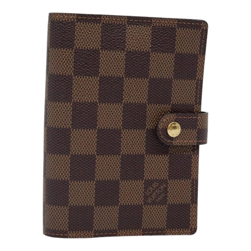 Louis Vuitton Damier Ebene Agenda PM Day Planner Cover R20700  90032