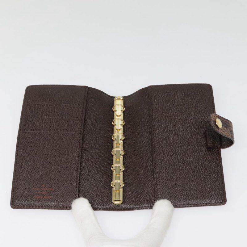 Louis Vuitton Damier Ebene Agenda PM Day Planner Cover R20700  90032 - Image 8