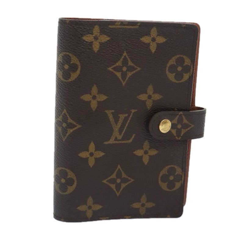 Louis Vuitton Monogram Agenda PM Day Planner Cover R20005  90033