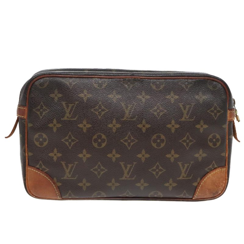Louis Vuitton Monogram Compiegne 28 Clutch Bag M51845  90058 - Image 2