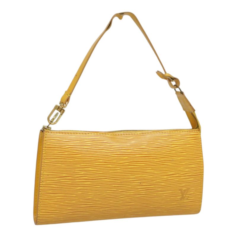 Louis Vuitton Epi Pochette Accessoires Pouch Yellow M52989  90078