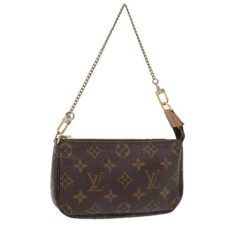 Louis Vuitton Monogram Mini Pochette Accessoires Pouch M58009  90080