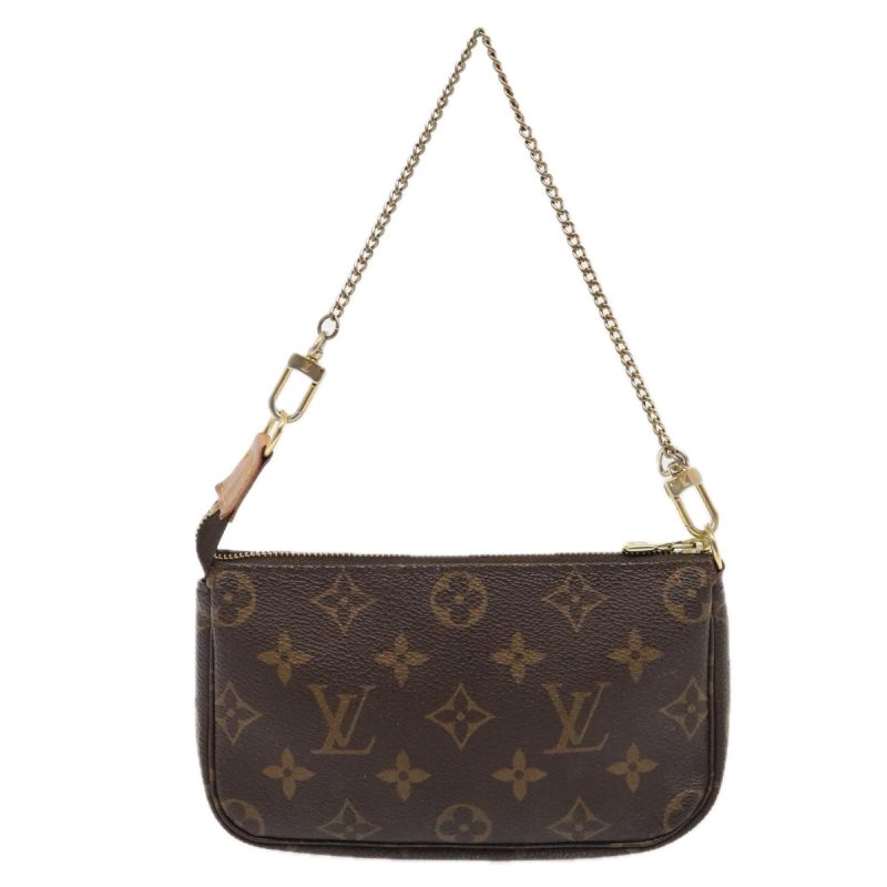 Louis Vuitton Monogram Mini Pochette Accessoires Pouch M58009  90080 - Image 2