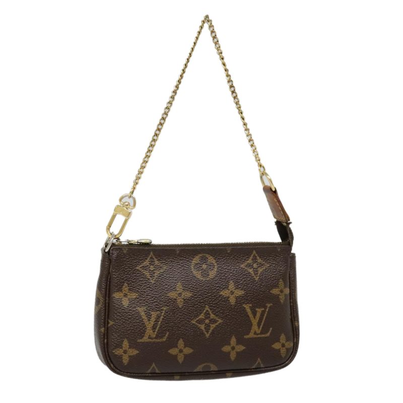Louis Vuitton Monogram Mini Pochette Accessoires Pouch M58009  90082