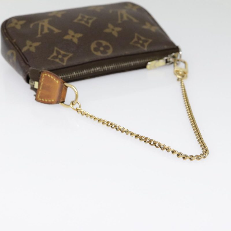 Louis Vuitton Monogram Mini Pochette Accessoires Pouch M58009  90082 - Image 7