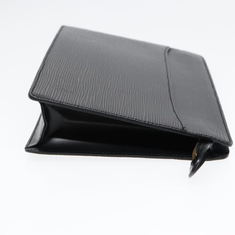 Louis Vuitton Epi Pochette Homme Clutch Bag Black Noir M52522  90086 - Image 3