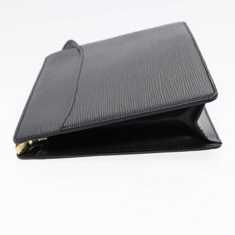 Louis Vuitton Epi Pochette Homme Clutch Bag Black Noir M52522  90086 - Image 4