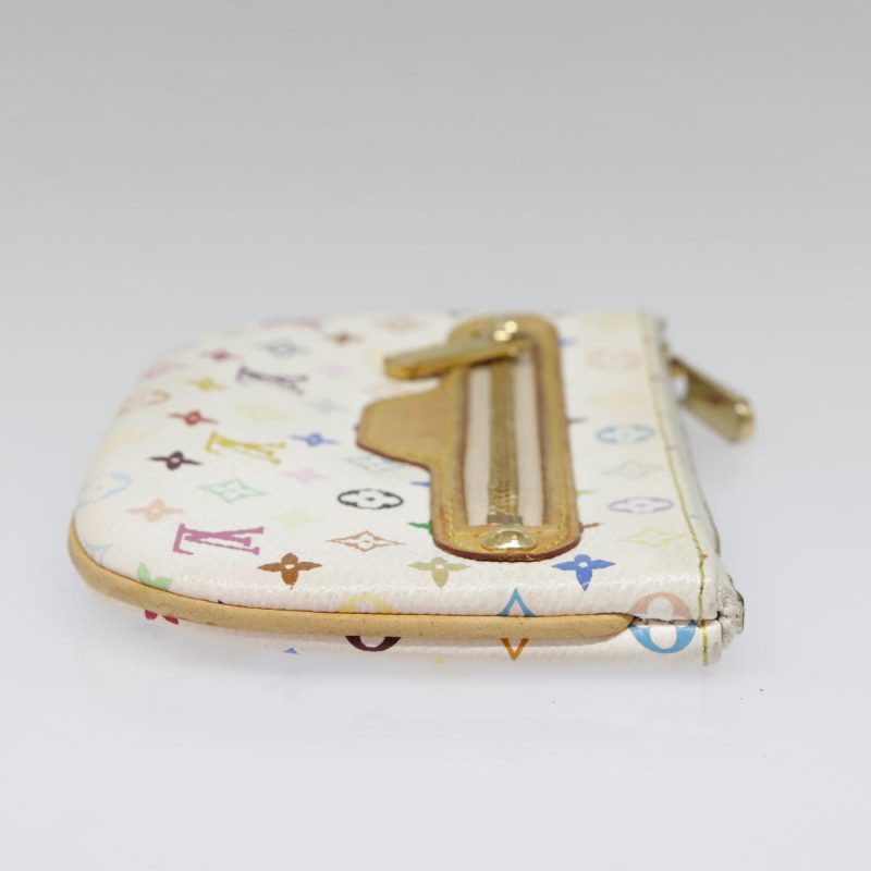 Louis Vuitton Monogram Multicolor Pochette MM Pouch White M60028  90087 - Image 4