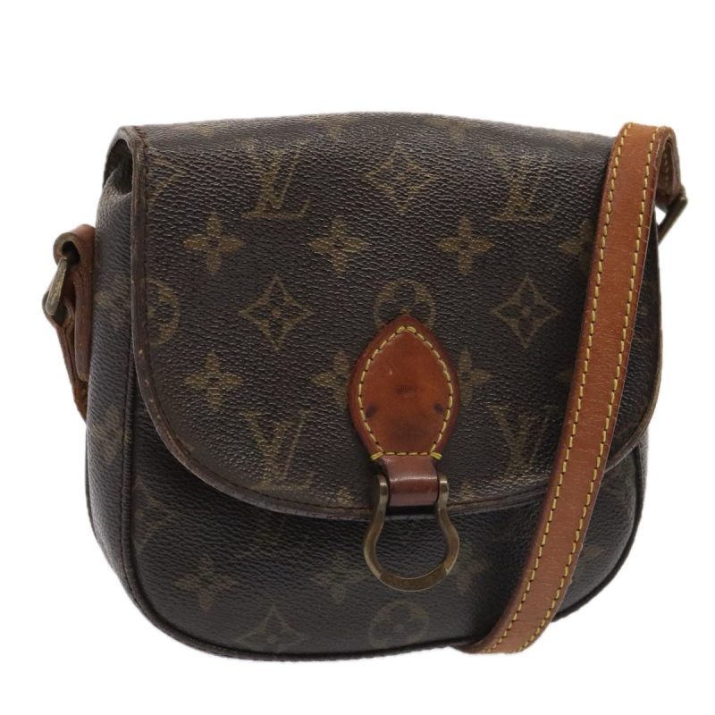 Louis Vuitton Monogram Saint Cloud PM Shoulder Bag M51244  90096
