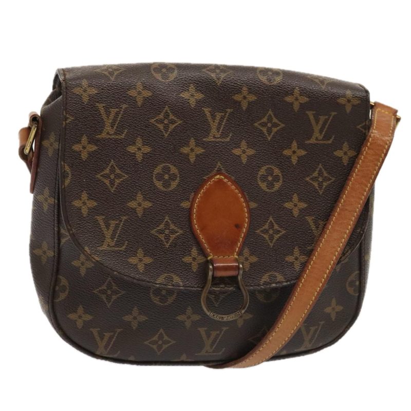 Louis Vuitton Monogram Saint Cloud GM Shoulder Bag M51242  90097
