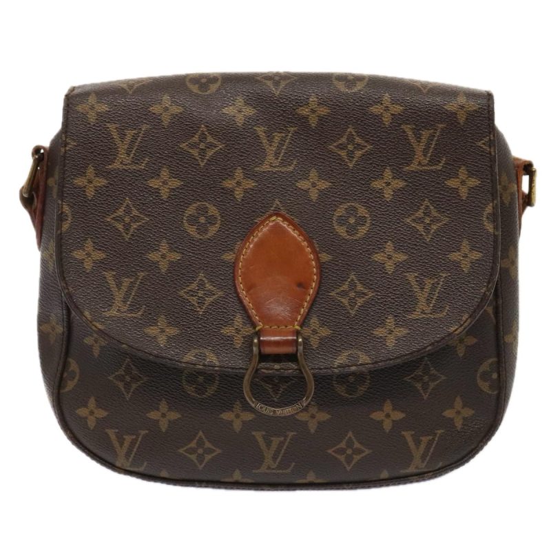 Louis Vuitton Monogram Saint Cloud GM Shoulder Bag M51242  90097 - Image 2