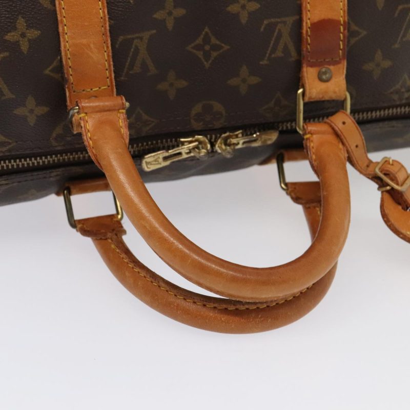 Louis Vuitton Monogram Keepall Bandouliere 50 Boston Bag M41416  90134 - Image 6