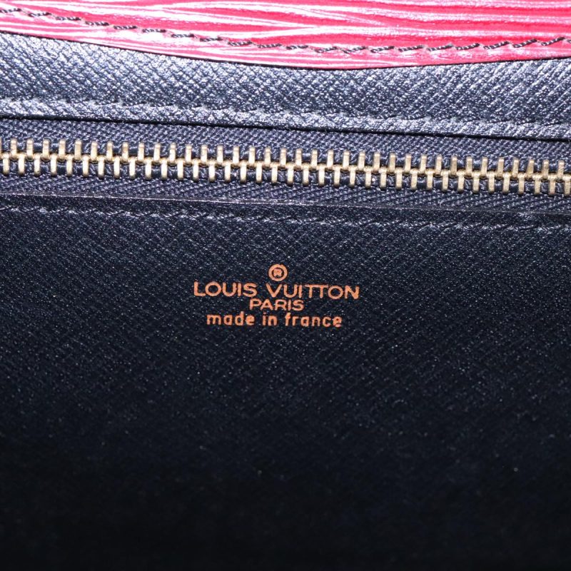 Louis Vuitton Epi Art Deco Clutch Bag Red M52637  90142 - Image 9