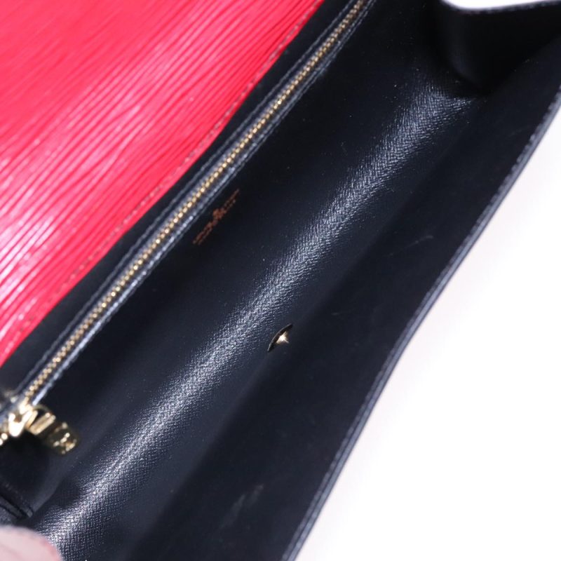 Louis Vuitton Epi Art Deco Clutch Bag Red M52637  90142 - Image 10