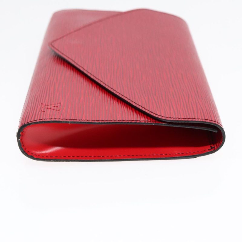 Louis Vuitton Epi Art Deco Clutch Bag Red M52637  90142 - Image 3