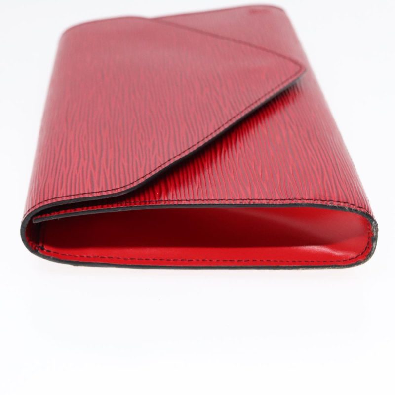 Louis Vuitton Epi Art Deco Clutch Bag Red M52637  90142 - Image 4