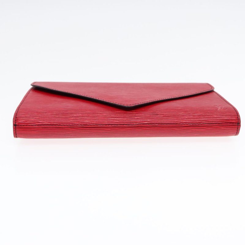 Louis Vuitton Epi Art Deco Clutch Bag Red M52637  90142 - Image 6