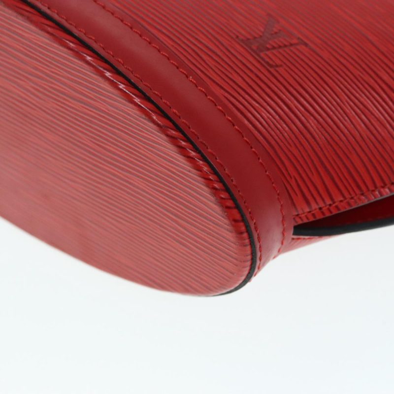 Louis Vuitton Epi Saint Jacques Poignees Long Hand Bag Red M52337  90145 - Image 9