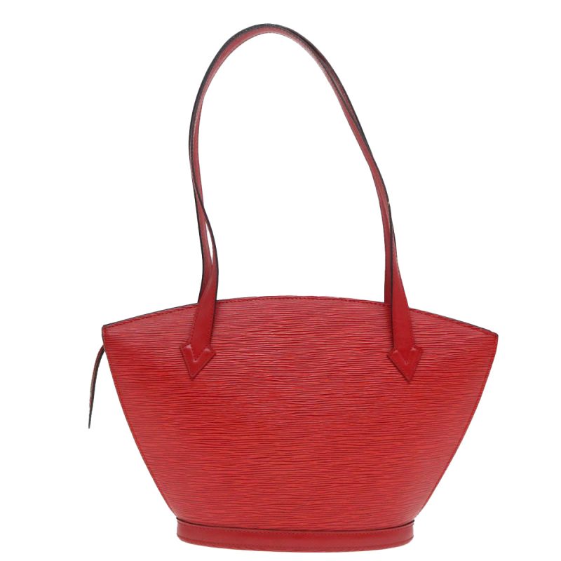 Louis Vuitton Epi Saint Jacques Poignees Long Hand Bag Red M52337  90145 - Image 2