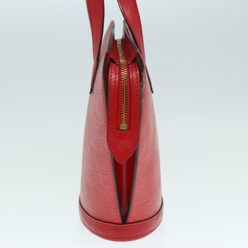 Louis Vuitton Epi Saint Jacques Poignees Long Hand Bag Red M52337  90145 - Image 3