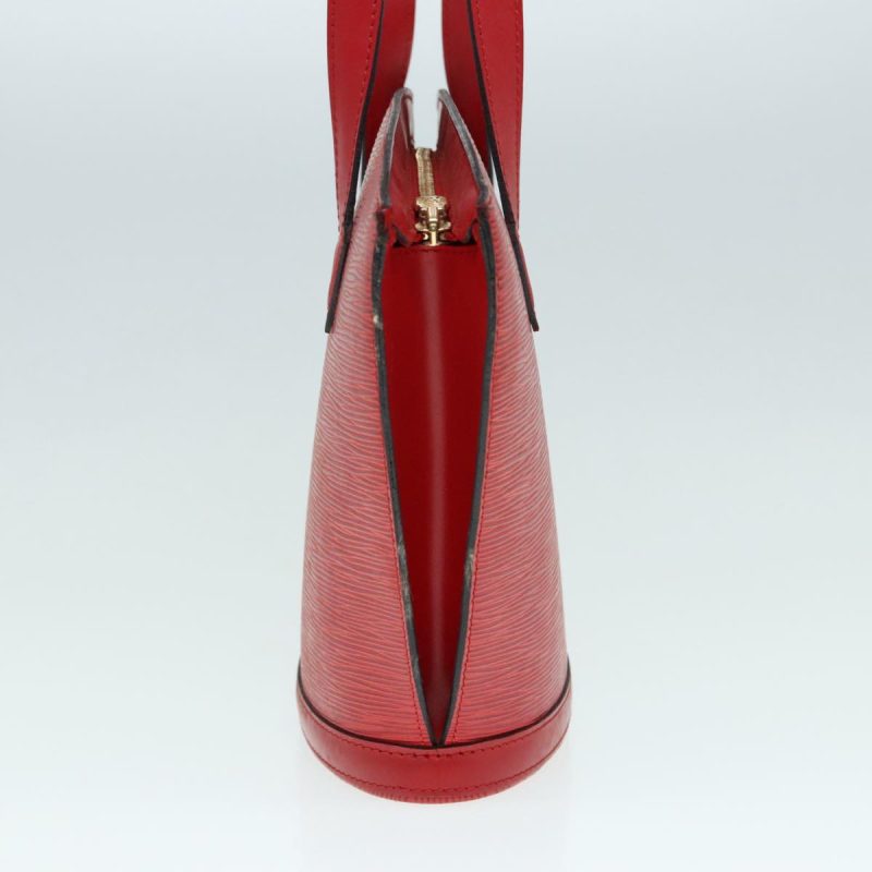Louis Vuitton Epi Saint Jacques Poignees Long Hand Bag Red M52337  90145 - Image 4