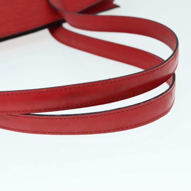 Louis Vuitton Epi Saint Jacques Poignees Long Hand Bag Red M52337  90145 - Image 7