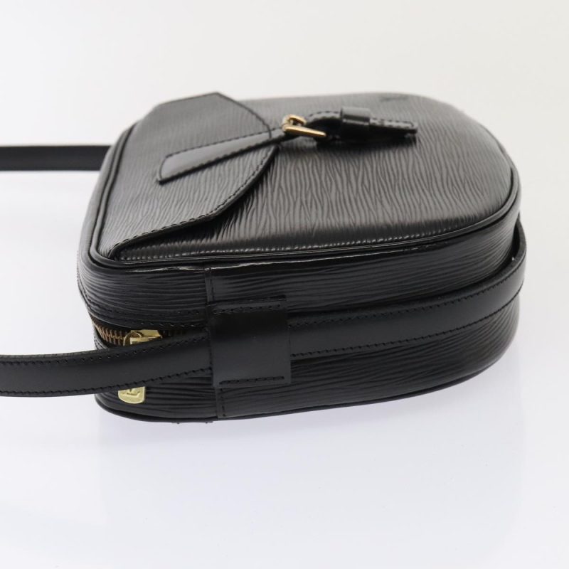 Louis Vuitton Epi Jeune Fille MM Shoulder Bag Black M52152  90147 - Image 4