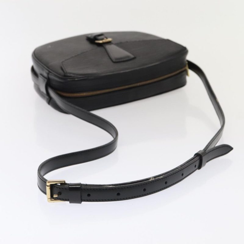 Louis Vuitton Epi Jeune Fille MM Shoulder Bag Black M52152  90147 - Image 7