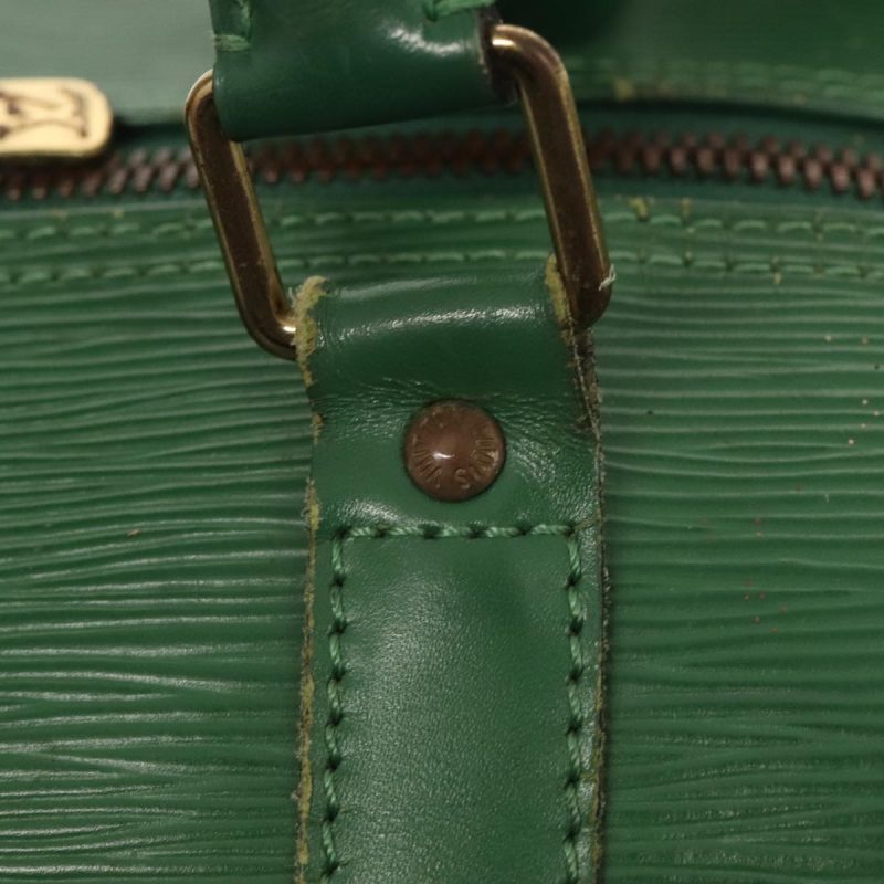 Louis Vuitton Epi Keepall 50 Boston Bag Green M42964  90148 - Image 10