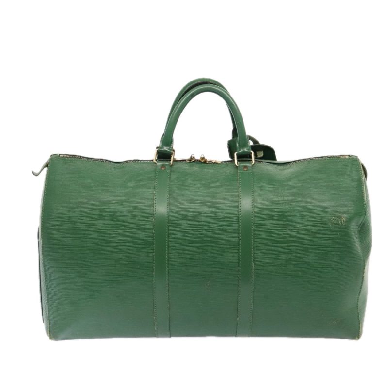 Louis Vuitton Epi Keepall 50 Boston Bag Green M42964  90148 - Image 2