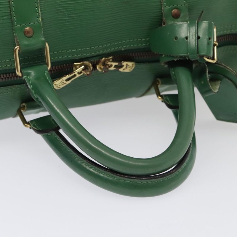 Louis Vuitton Epi Keepall 50 Boston Bag Green M42964  90148 - Image 7