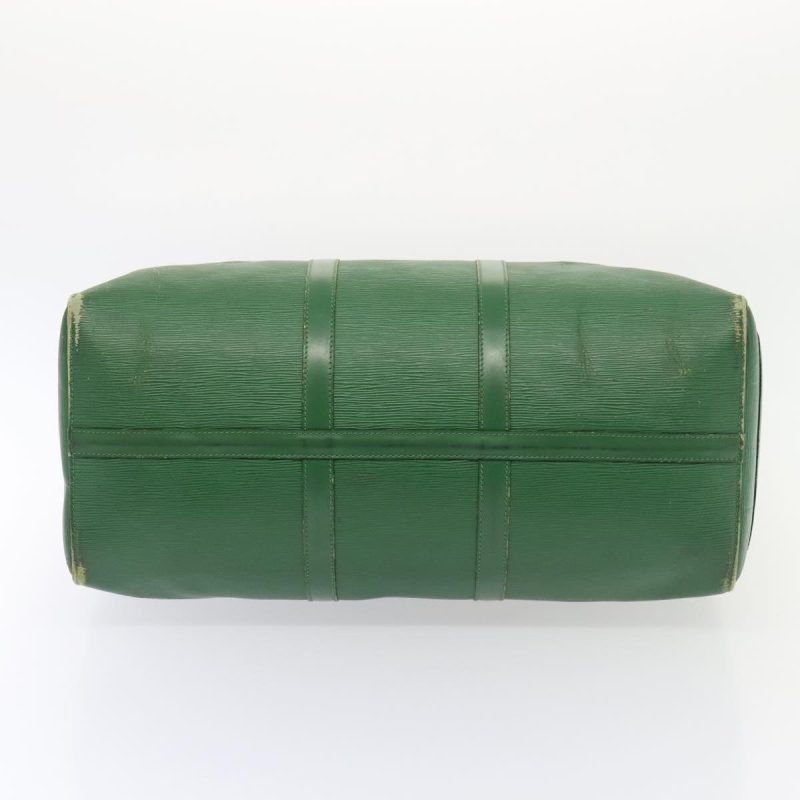 Louis Vuitton Epi Keepall 50 Boston Bag Green M42964  90148 - Image 5