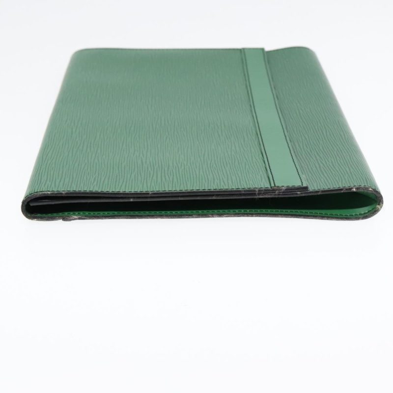 Louis Vuitton Epi Document Case Clutch Bag Green  90149 - Image 4