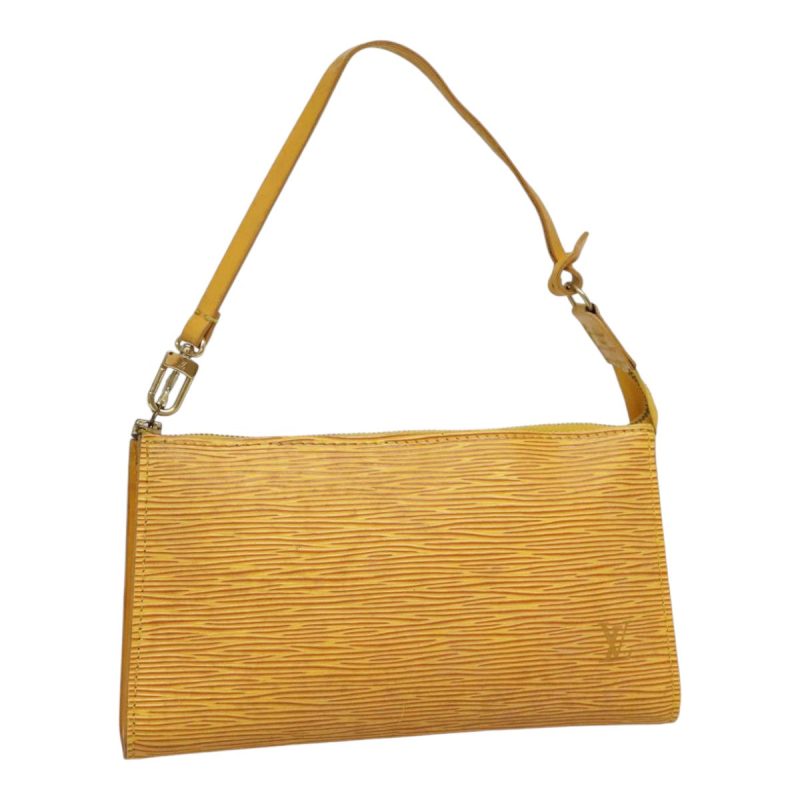 Louis Vuitton Epi Pochette Accessoires Pouch Yellow M52989  90151